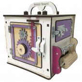 Бизи Кубик Банни лаванда 20х20 см