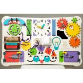 БизиДоска Банни со светом 60х38 см