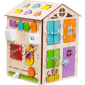 Бизиборд домик Ферма 45х30 см