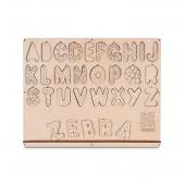 Обучающий английский алфавит без цифр