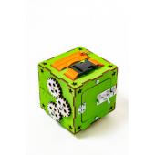 БизиКуб салатовый 13х13