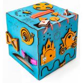 Бизикуб синий 30х30