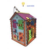 БизиДом-ночник Мишка и северное сияние  30х30х40 см