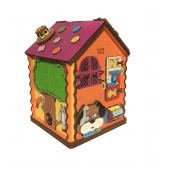 Бизидом со светящимся хамелеоном и звездным небом 25х25х35 см