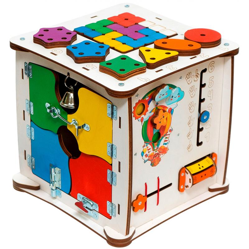 Кубик Знайка Семицвет Макси 30X30 см со светом фото