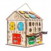 Бизиборд "Яблочный домик" с Геобордом 