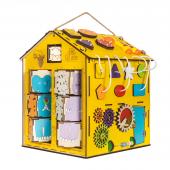 Бизиборд домик Африка с музыкой и светом