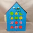 Бизиборд Домик 60х40 см со светом голубой фотографии