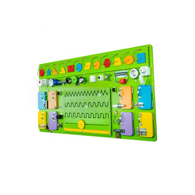 Бизиборд Малыш Смышленыш Мега геометрические фигуры Мега