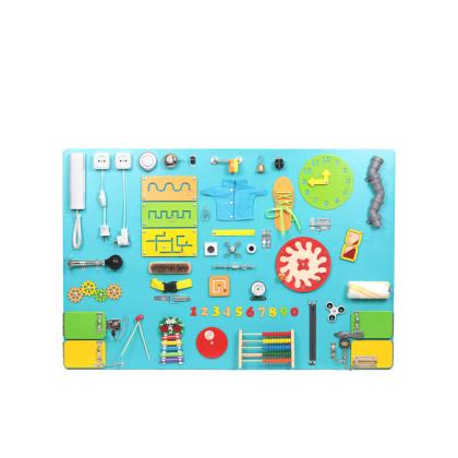 Бизиборд Мега 120х80 см бирюзовый Мега