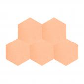 Декоративные настенные панели из ЭКО-войлока MyMatto - Сота пудровый