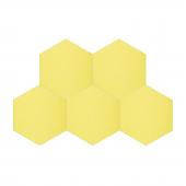 Декоративные настенные панели из ЭКО-войлока MyMatto - Сота лимон