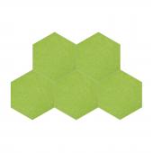 Мягкие настенные панели для детской комнаты MyMatto - Сота лайм