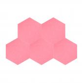 Утепляющие мягкие панели для детской комнаты MyMatto  - Сота розовый