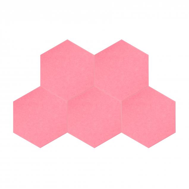 Утепляющие мягкие панели для детской комнаты MyMatto  - Сота розовый