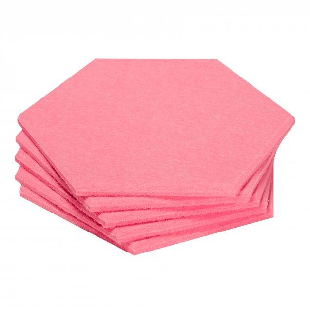 Утепляющие мягкие панели для детской комнаты MyMatto  - Сота розовый