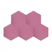 Утепляющие мягкие панели для детской комнаты MyMatto  - Сота сиреневый