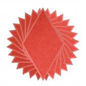 Панели для стен из ЭКО-войлока MyMatto - Ромб красный