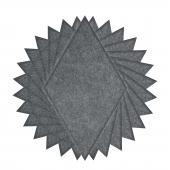 Мягкие шумопоглощающие панели для стен MyMatto - Ромб серый