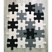 Смарт-коврик Mymatto Classic Черно-белый