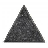 Теплые настенные панели из ЭКО-войлока MyMatto - Треугольник мокрый асфальт