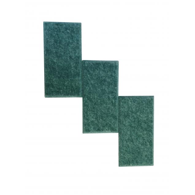Мягкие настенные панели для детской комнаты MyMatto - Кирпич зеленый мраморный