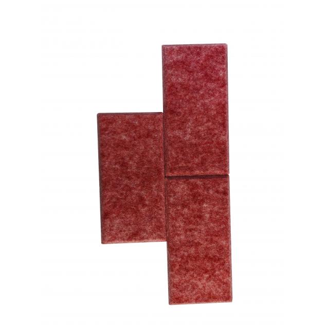 Гипоаллергенные панели из ЭКО-войлока на стену MyMatto - Кирпич красный мраморный