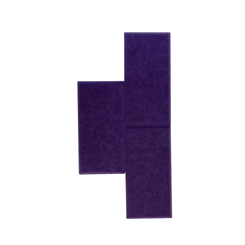 Мягкие панели для стен MyMatto - Кирпич фиолетовый