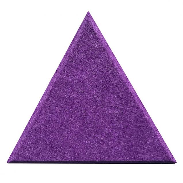 Мягкие панели для стен MyMatto - Треугольник фиолетовый