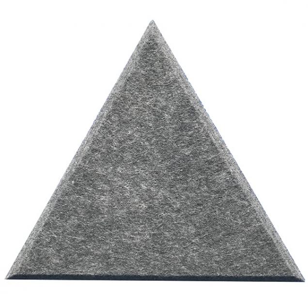Мягкие шумопоглощающие панели для стен MyMatto - Треугольник серый