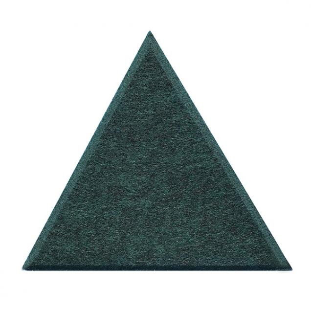 Мягкие, Гипоаллергенные панели на стену MyMatto - Треугольник зеленый