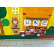Декоративно-развивающая панель - Пожарная часть 2,5 м