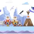Декоративно-развивающая панель - Северное сияние, 3 м (1)