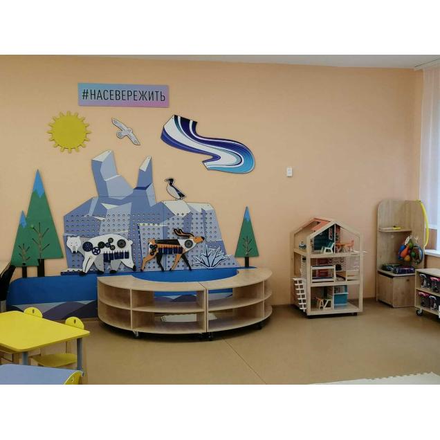 Декоративно-развивающая панель - Северное сияние, 10 м