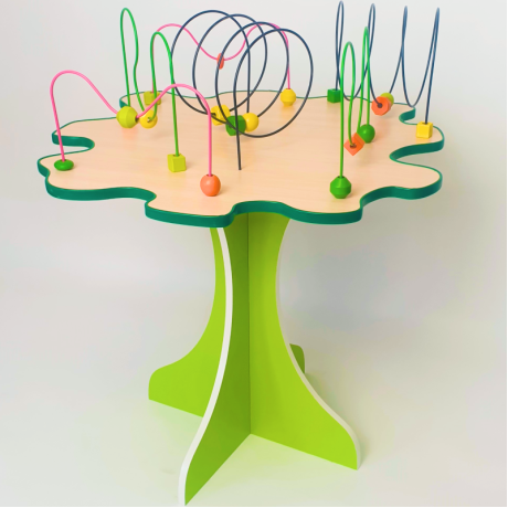 Дидактический стол с лабиринтом Бусинки