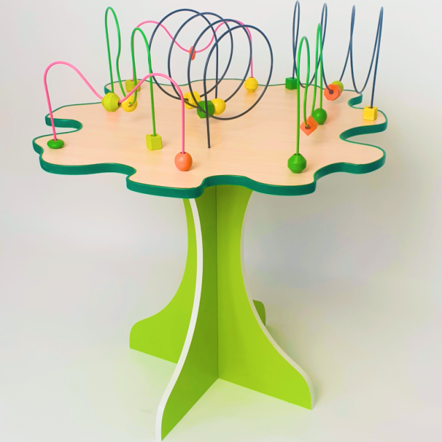 Дидактический стол с лабиринтом Бусинки