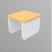 Детская скамейка 1-местная Космос (ЛДСП)