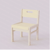 Стульчик детский Солнечное лето (Фанера)