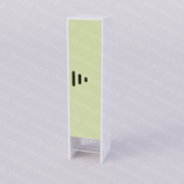 Детский шкафчик Солнечное лето 1 секция