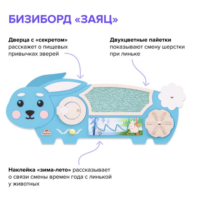 Набор бизибордов - Лесные жители 2.0