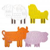 Набор тактильно-развивающих панелей «Ферма»