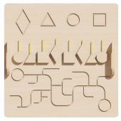 Настенный модуль для развития стереогностического чувства