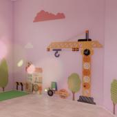 Декоративно-развивающая панель - Стройка