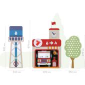 Декоративно-развивающая панель - Пожарная часть