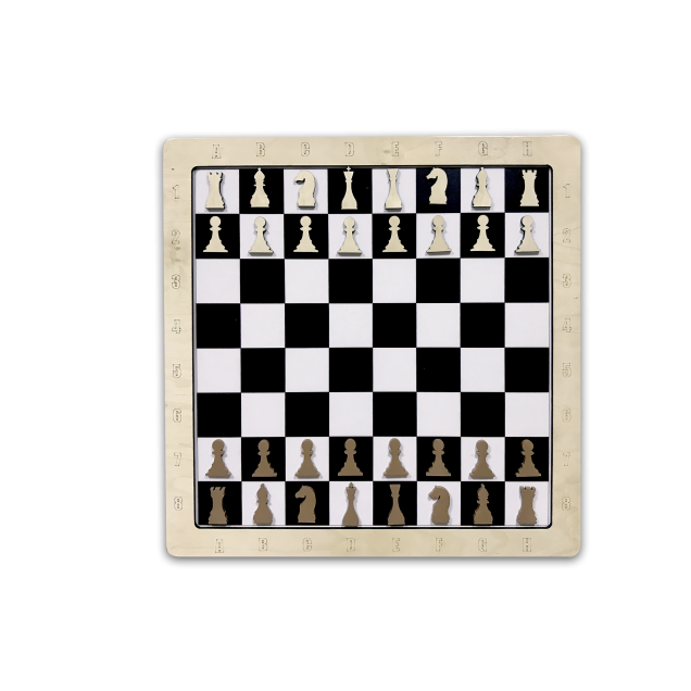 Настенная игра 2 в 1 Шашки + шахматы
