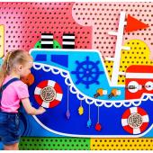 Развивающая панель «Корабль» 