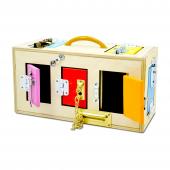 Сундучок с замочками 35x18