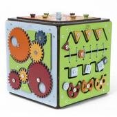 Бизиборд Занятный Куб 28х28 см