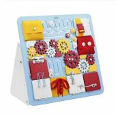 Бизиборд Квадрат Голубой