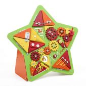 Бизиборд Звезда Зеленая